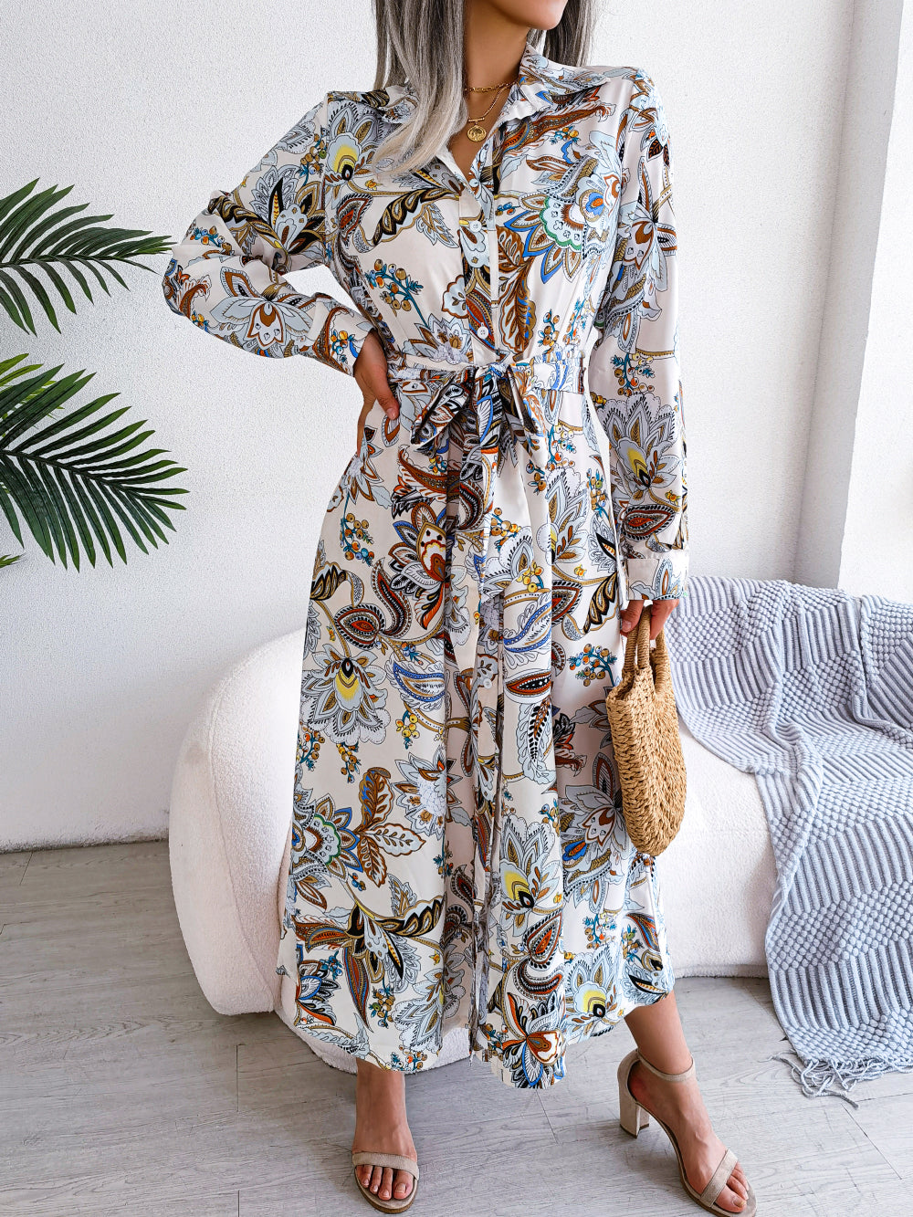 ALEXIA - Floral Print Maxi Dress – Lucy Sydney
